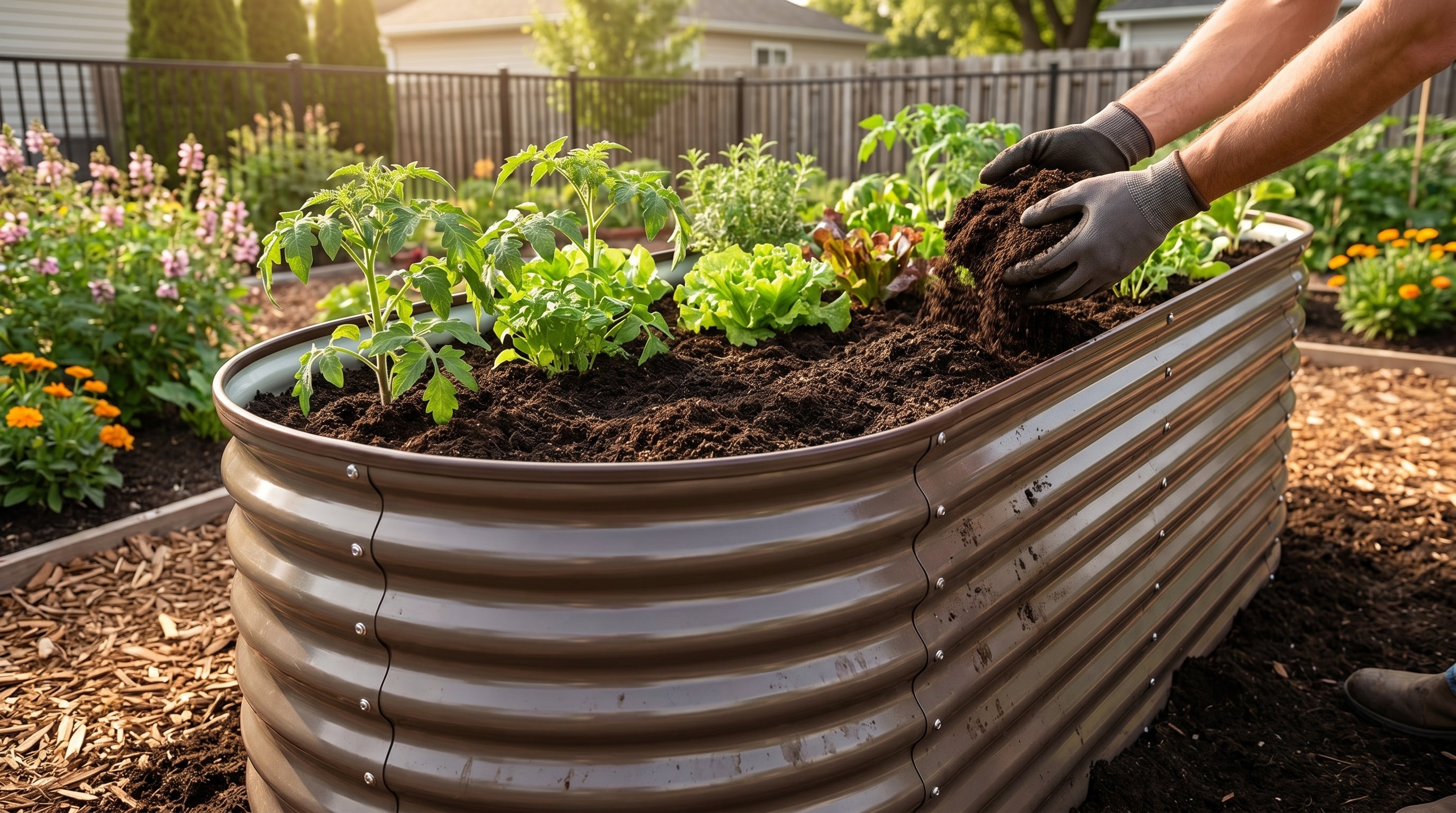 The Role of Compost in Raised Bed Gardening: How Much Is Enough ...