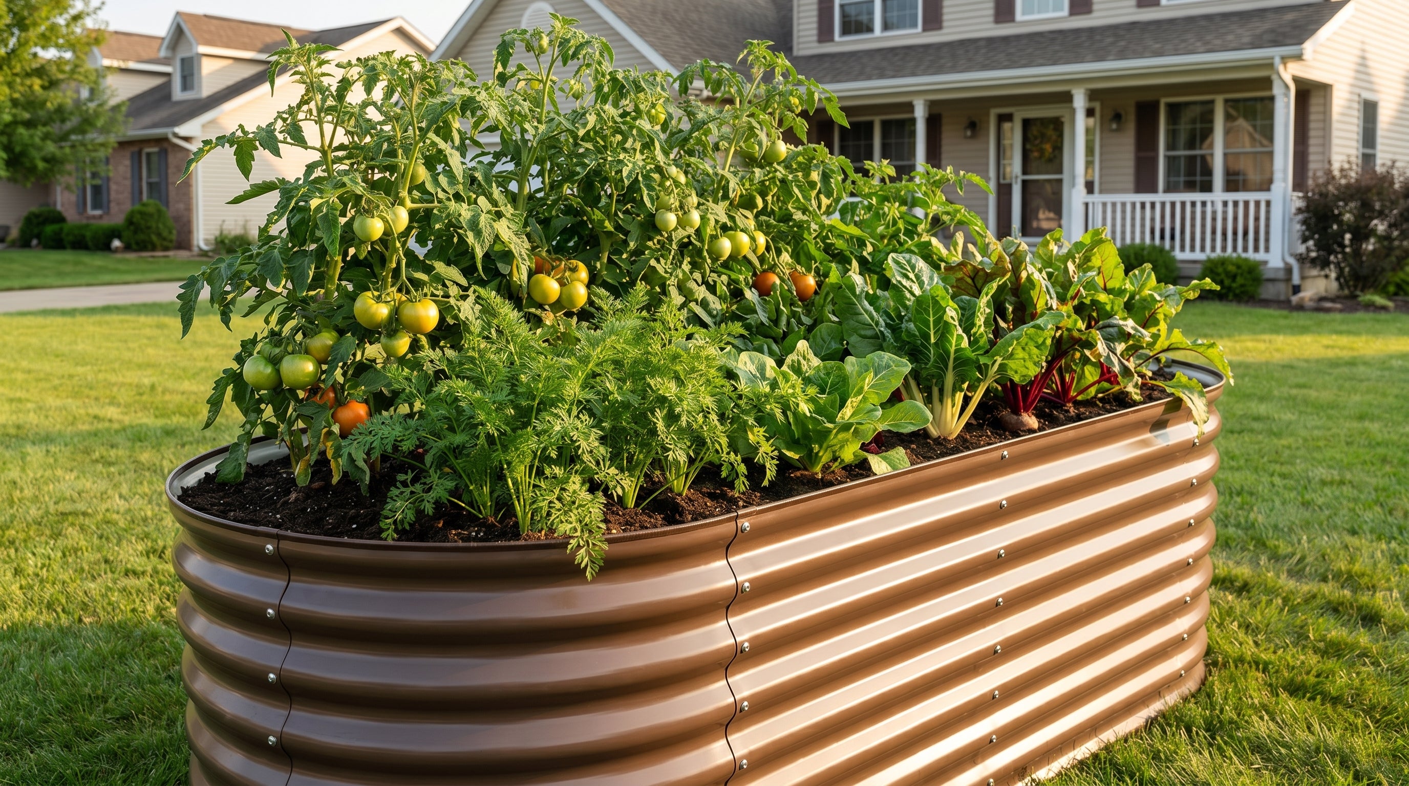 How Deep Should Raised Bed Soil Be for Tomatoes, Carrots, and Root Veg ...