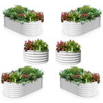 18"–24" Tall Modular Raised Garden Beds (Set of 6) - Anleolife
