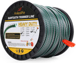 Sawtooth Trimmer line with Bonus Line Cutter (5lb .170'') - Anleolife