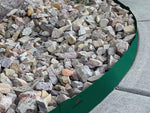 6" x 40" Galvanized Steel Garden Edging, 6-Pack (20FT Total), Powder coating, Gloves & Stakes - Green - Anleolife