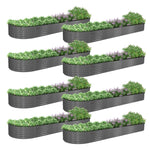 18" Tall 12x3 ft Sturdy Raised Garden Beds (Set of 8) - Anleolife