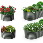 18"–24" Tall Sturdy Raised Garden Beds (Set of 4) - Anleolife