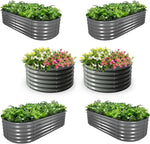 18" Tall Sturdy Raised Garden Beds (Set of 6) - Anleolife