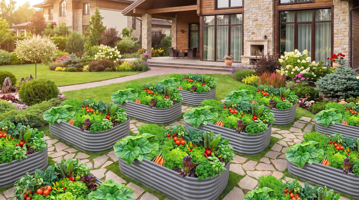 How to Combine Modular Beds Into One Cohesive Backyard Design This Season