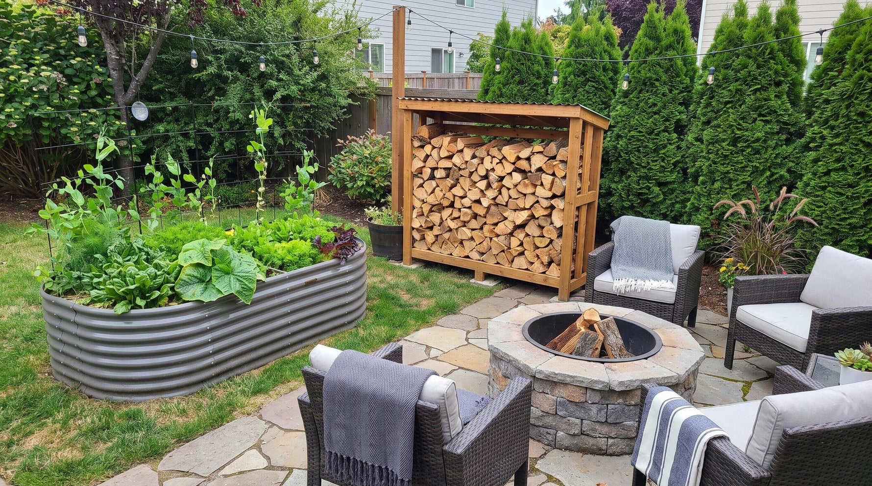 How a Firewood Log Rack Improves Backyard Organization Year-Round