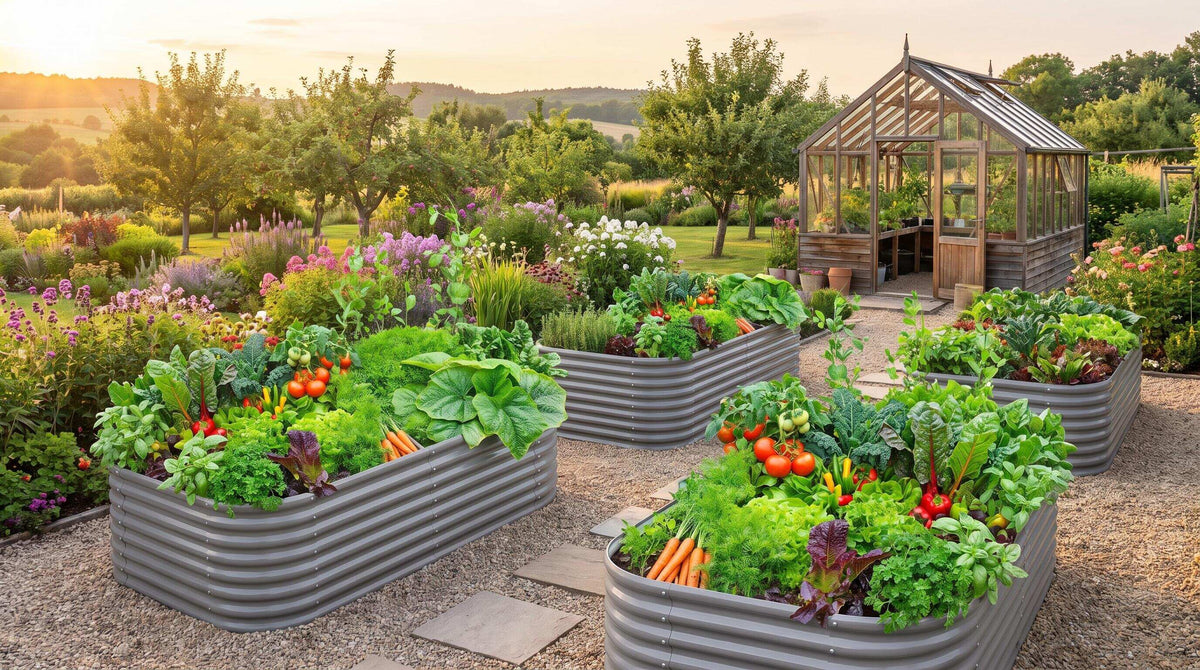 Best Galvanized Steel Planters for a Cohesive Outdoor Garden Look This Fall