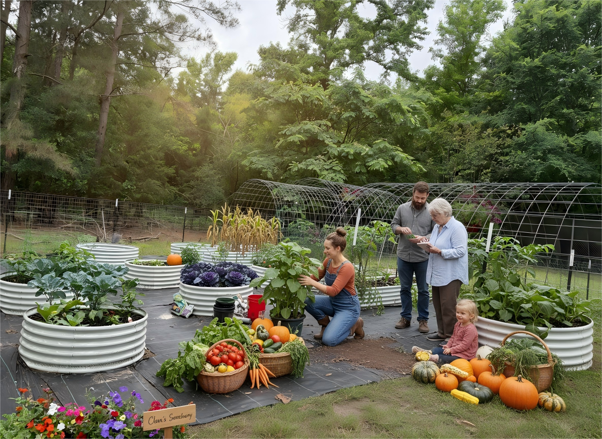 Autumn in Bloom：From Backyard to Bounty