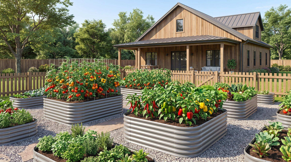 Choosing the Best Raised Bed Configuration for Tomatoes and Peppers This Season