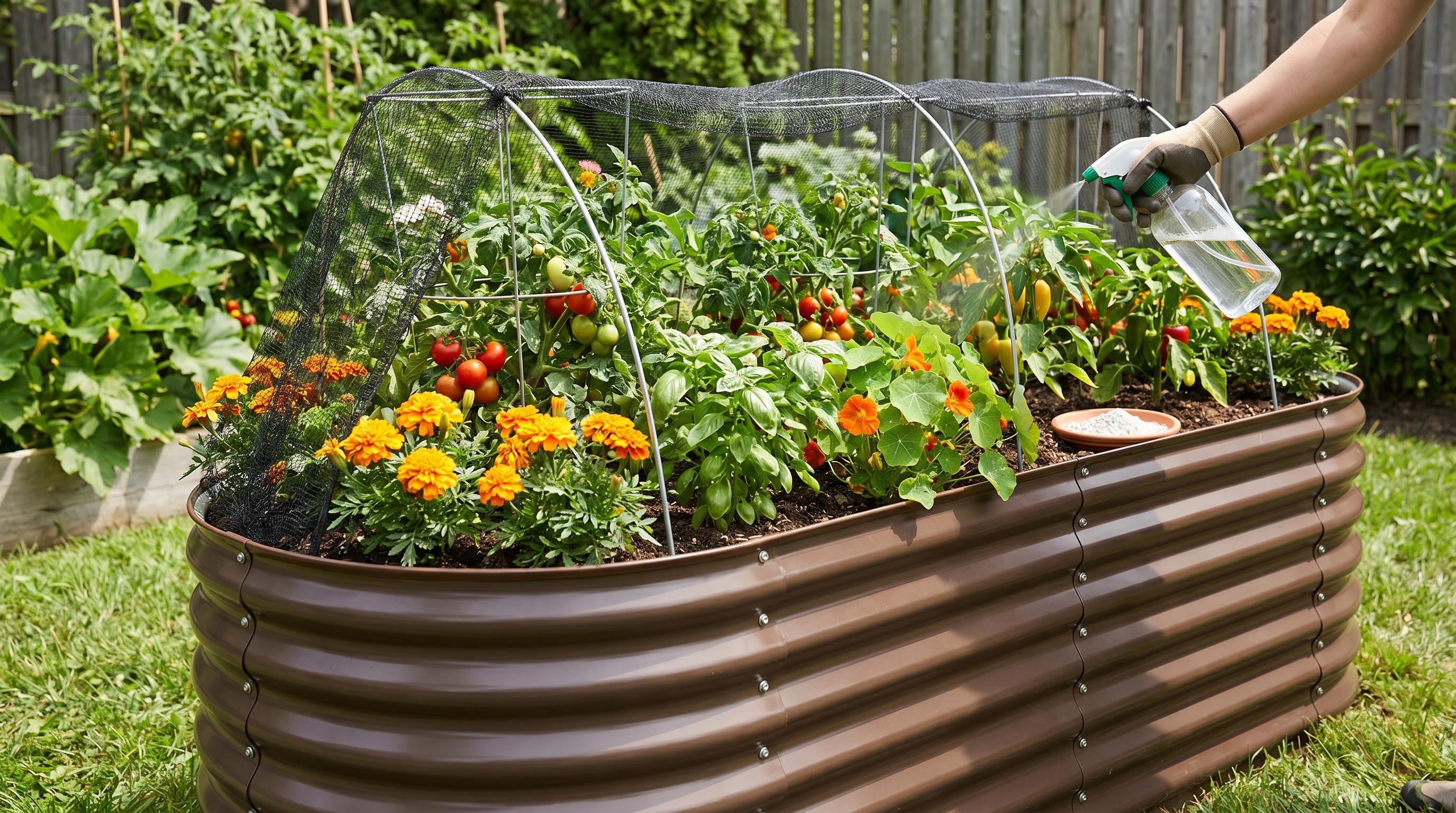 Organic Pest Control Strategies for Raised Garden Beds This Summer