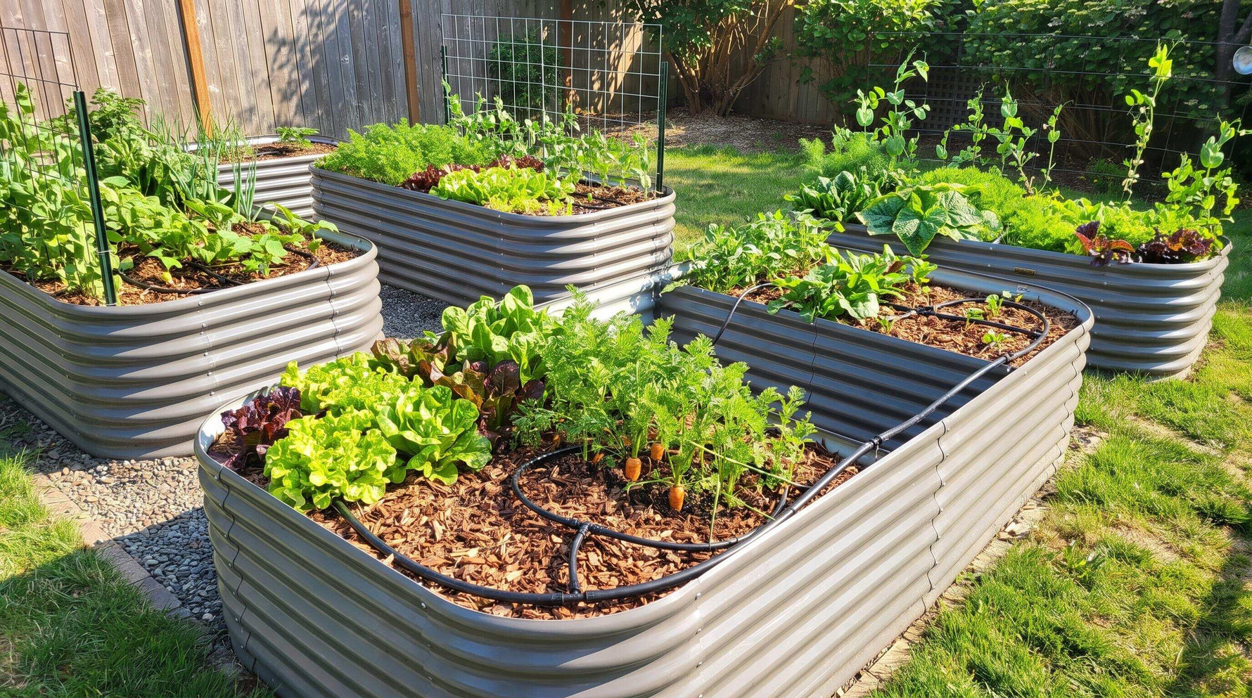 Choosing a Drip Irrigation Kit That Fits Multiple Raised Beds
