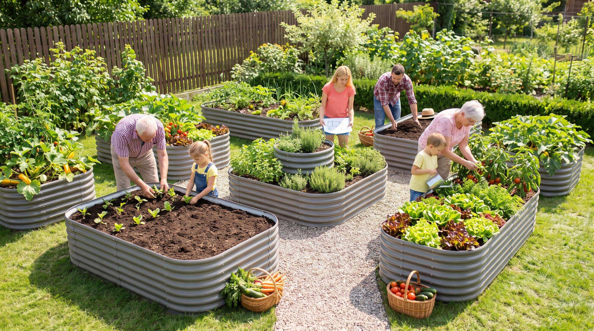 How Multi-Generational Households Can Share One Backyard Garden This Season: A Review