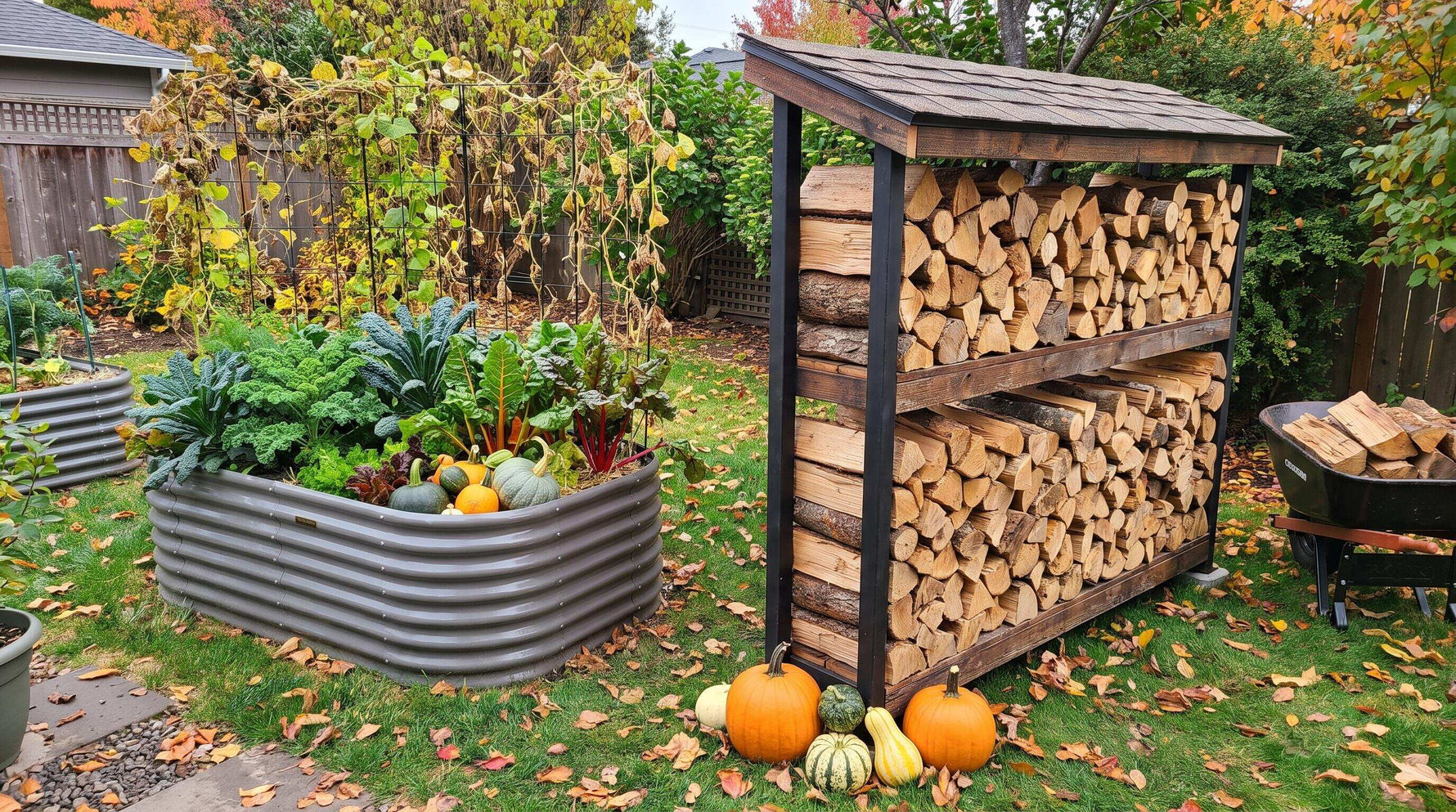 Best Firewood Log Rack Options for Organized Backyard Storage This Fall