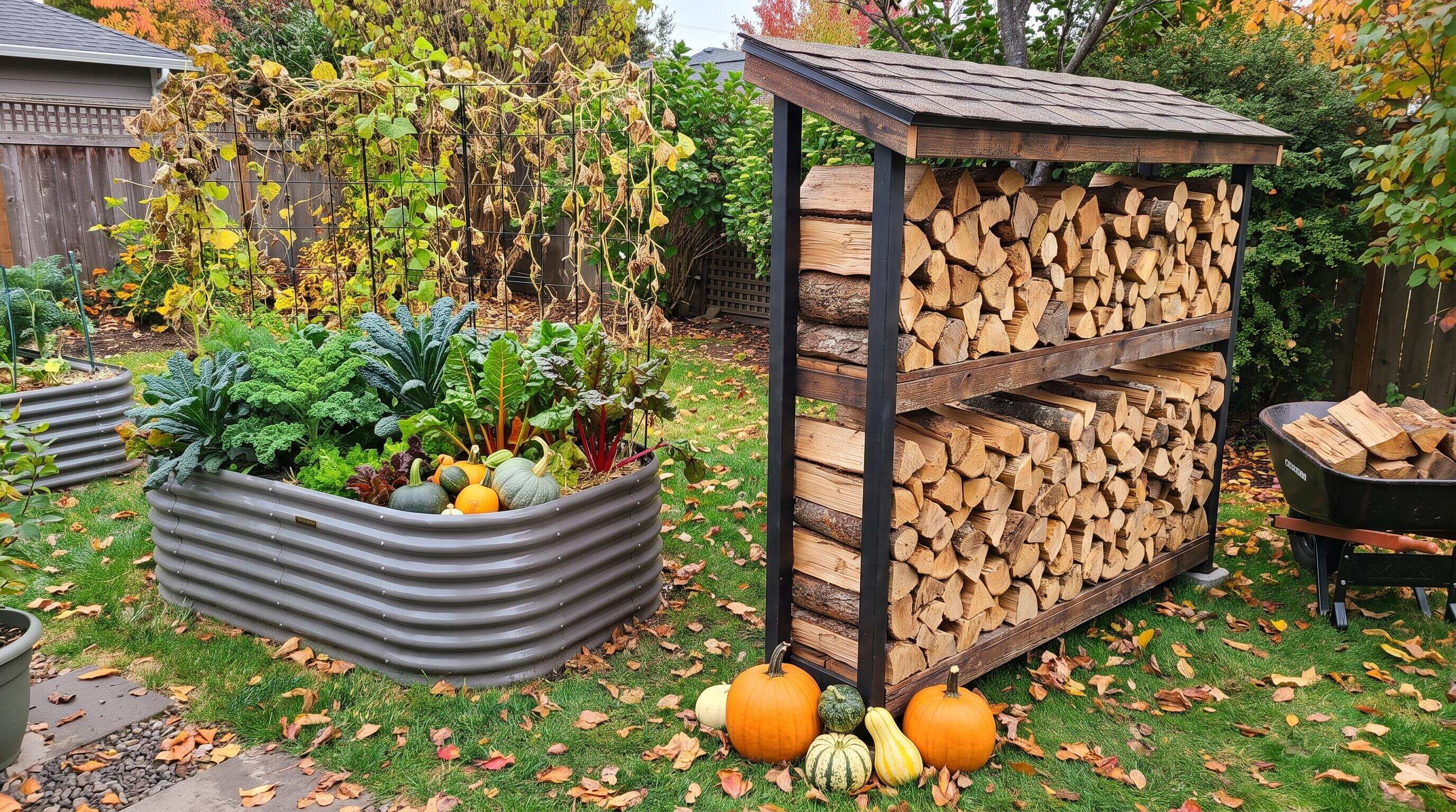 Best Firewood Log Rack Options for Organized Backyard Storage This Fall