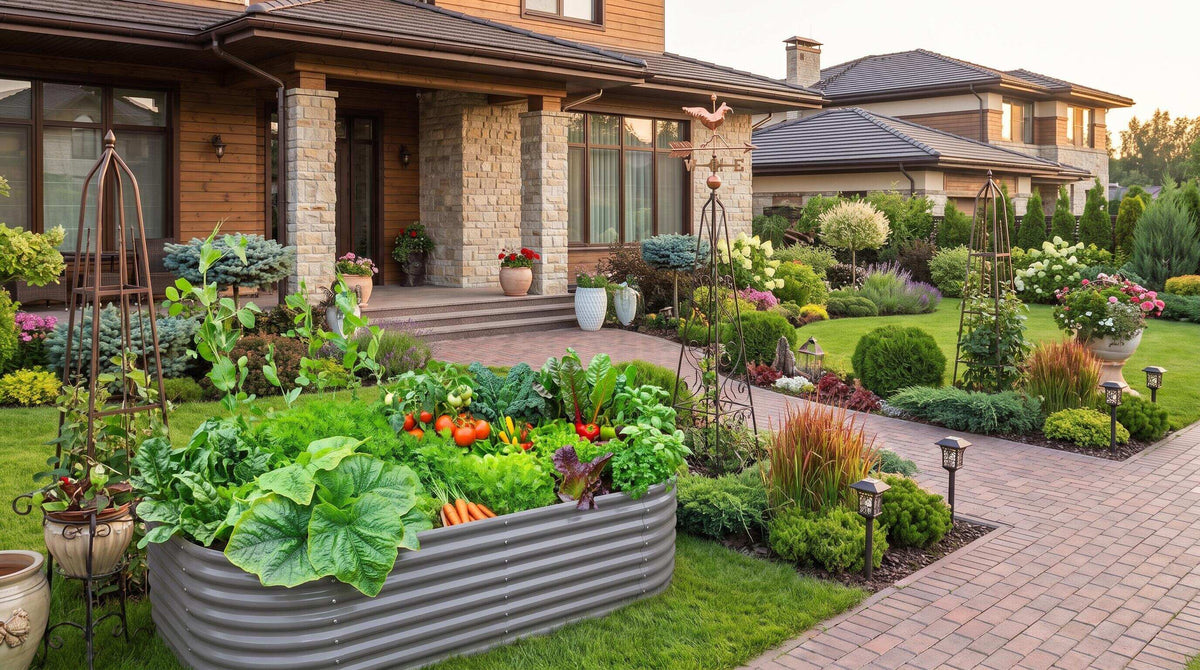 How Metal Garden Accessories Elevate Curb Appeal This Season