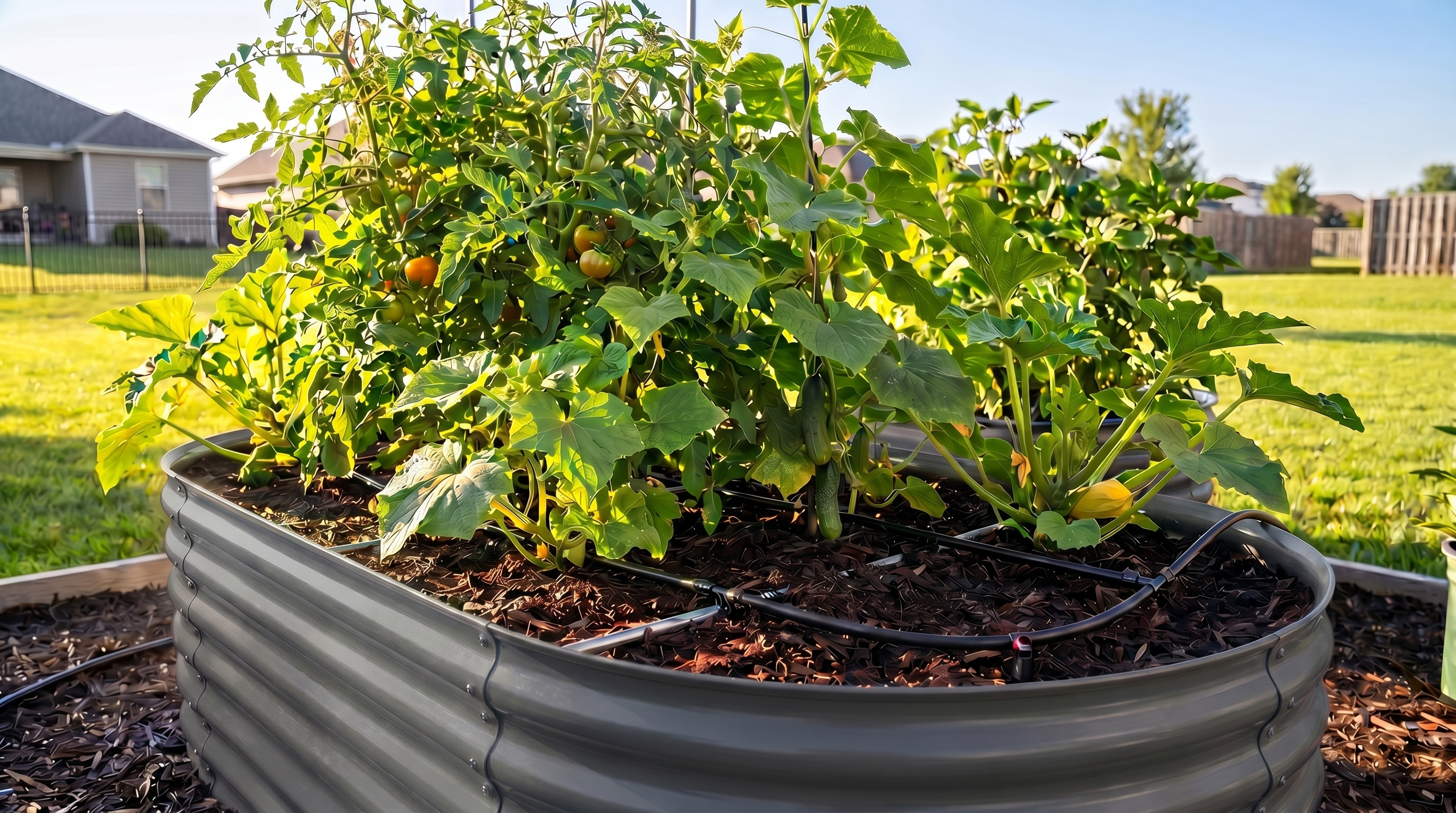 Watering Schedules for Raised Garden Beds in Hot Summer Weather