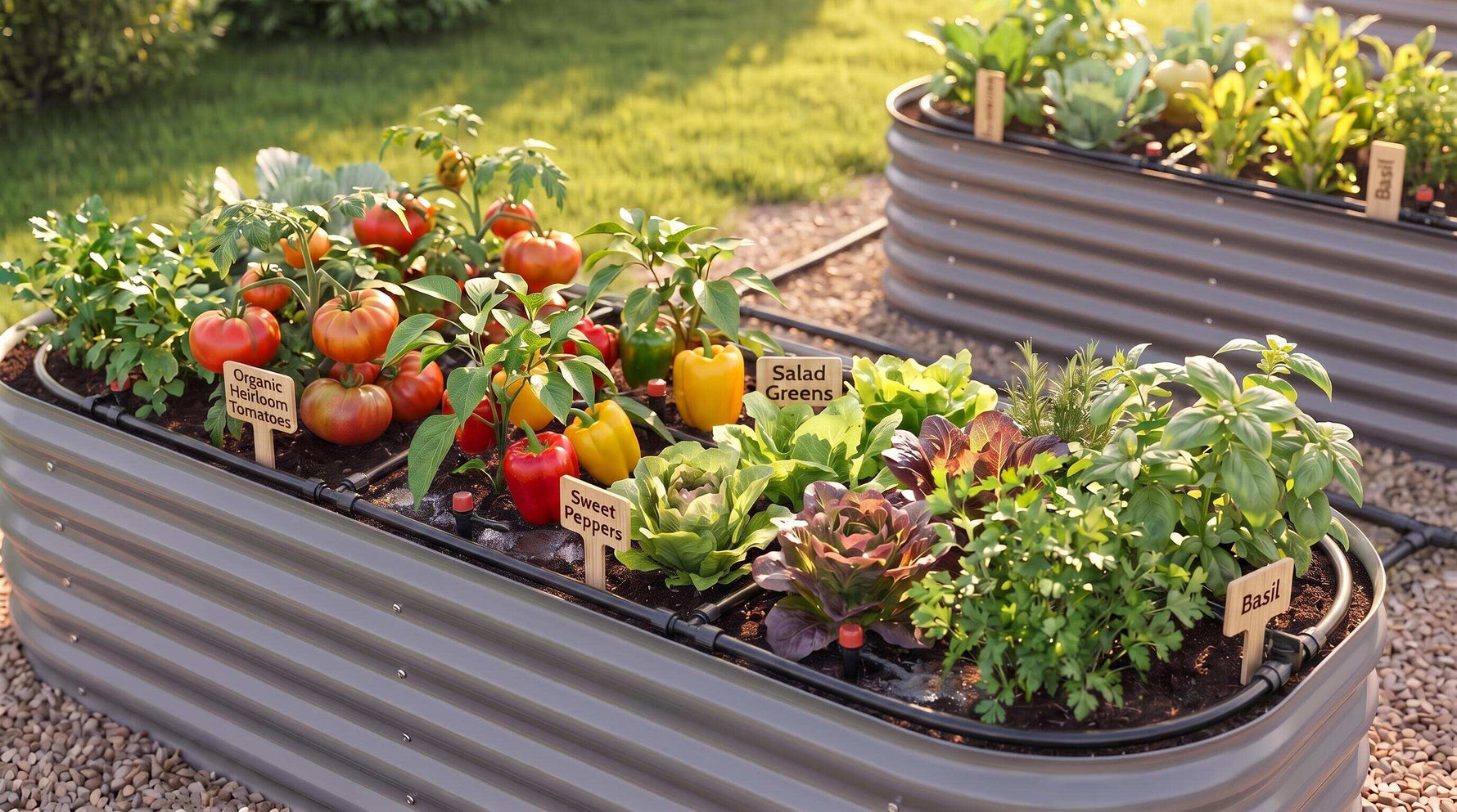 Setting Up an Efficient Watering System Across Multiple Raised Beds This Quarter
