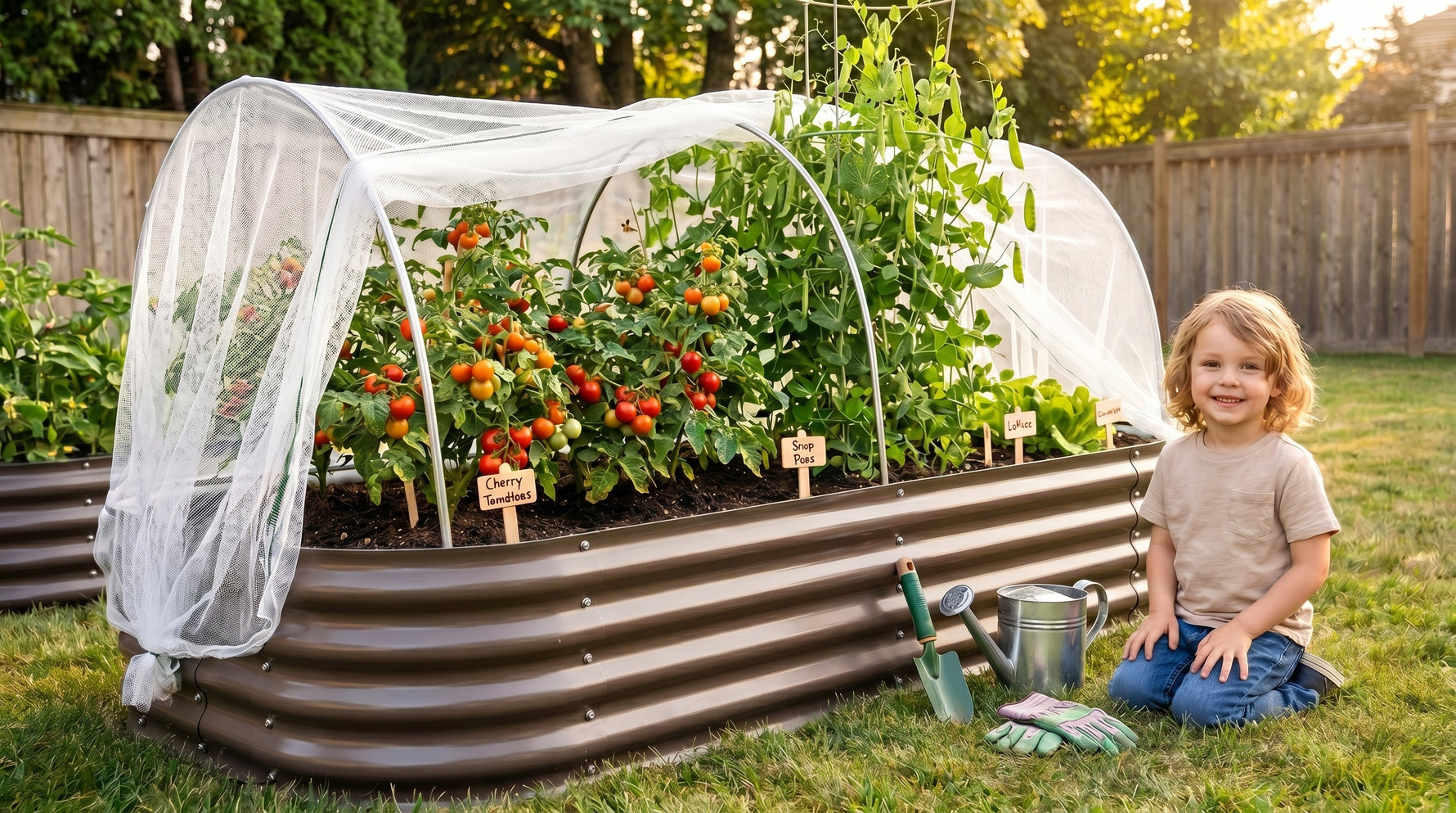 How to Build a Dedicated Kids' Corner in Your Backyard Garden This Season