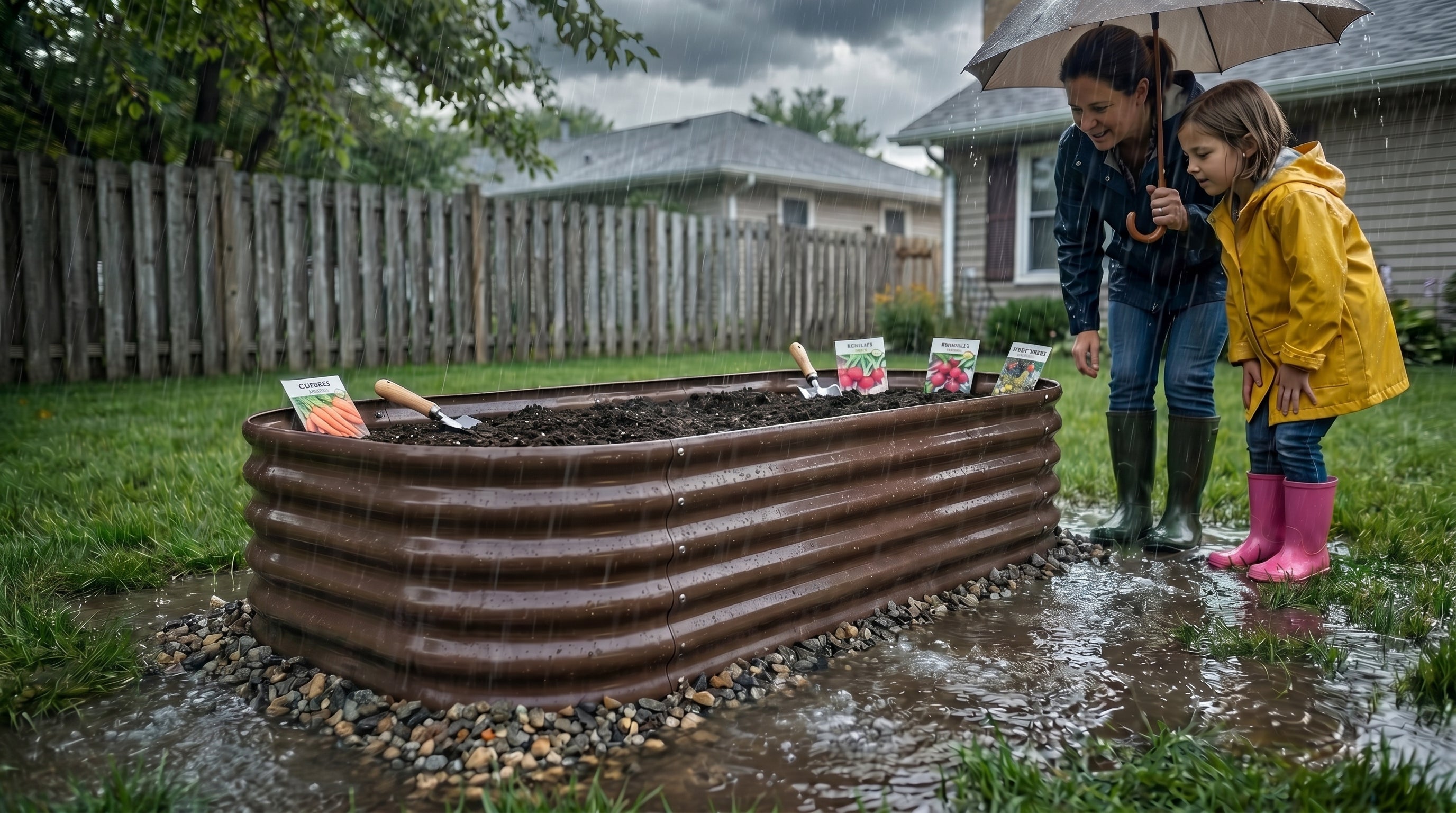 Advanced Drainage Solutions for Raised Garden Beds in Heavy Summer Rain