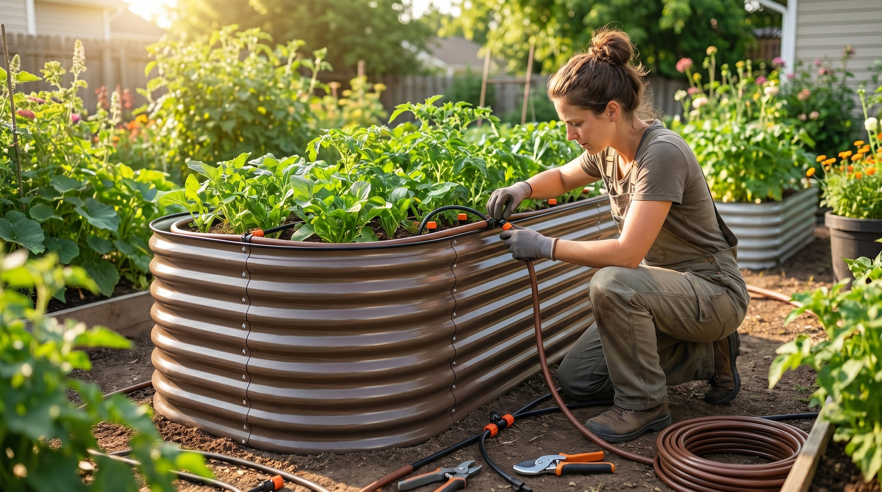 Drip Irrigation for Raised Garden Beds: A Beginner's Setup Guide