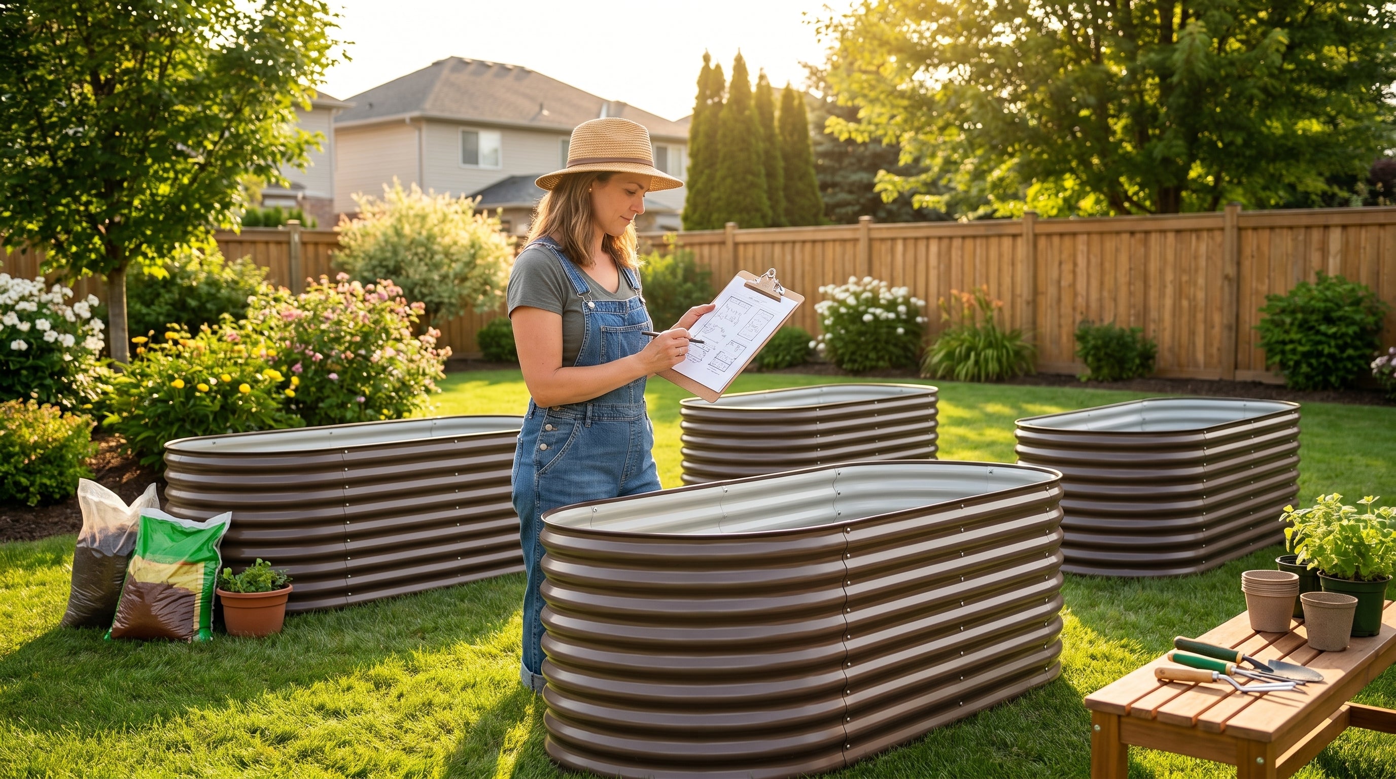 Step-by-Step Raised Bed Garden Layout Planning for Summer 2026 Beginners