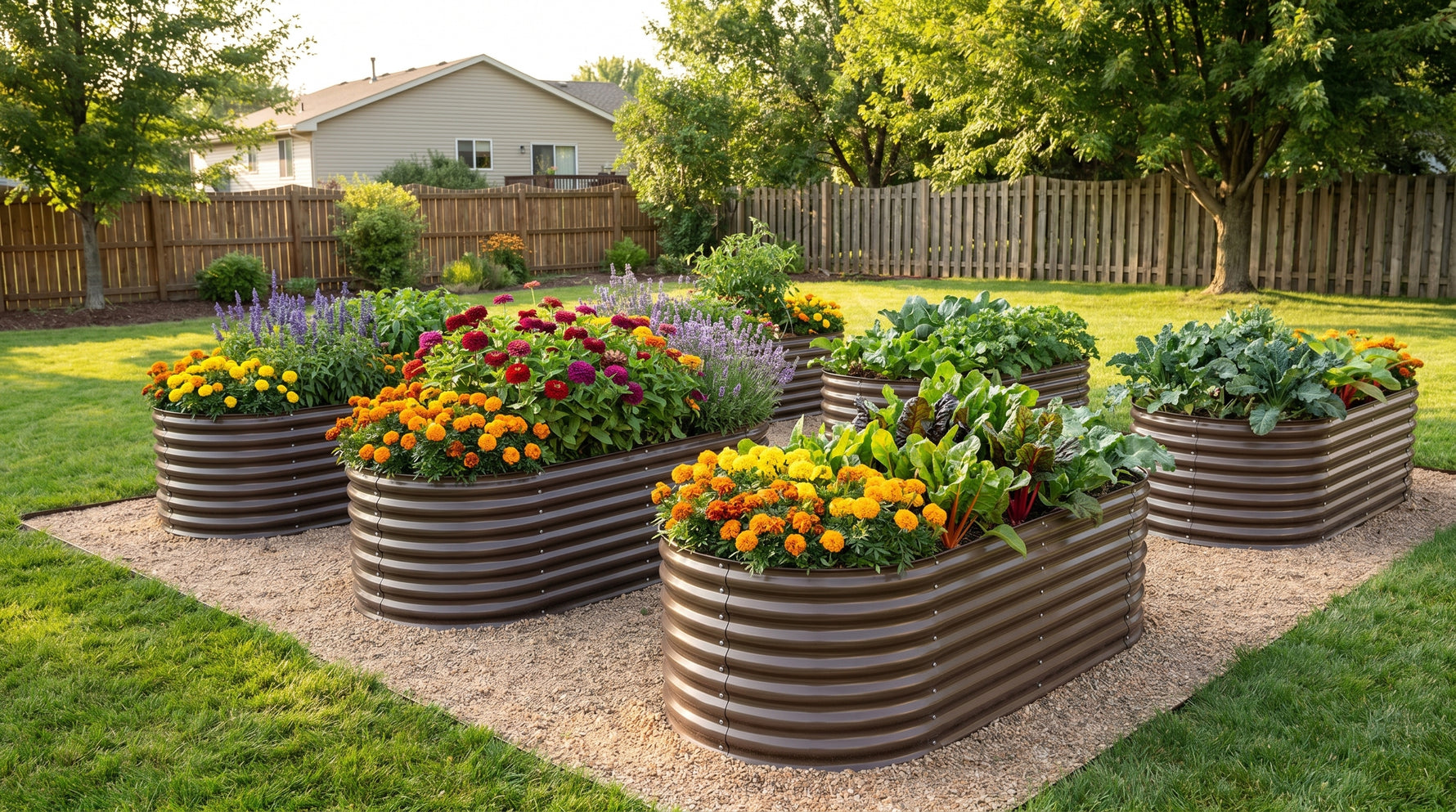Color-Coordinate Your Raised Beds for a Picture-Perfect Summer Garden