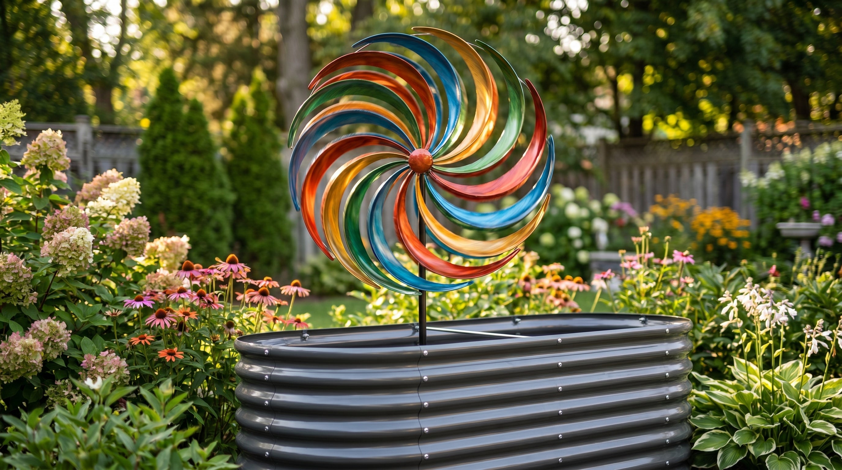 Kinetic Wind Spinners: How to Add Movement and Art to Your Garden Space