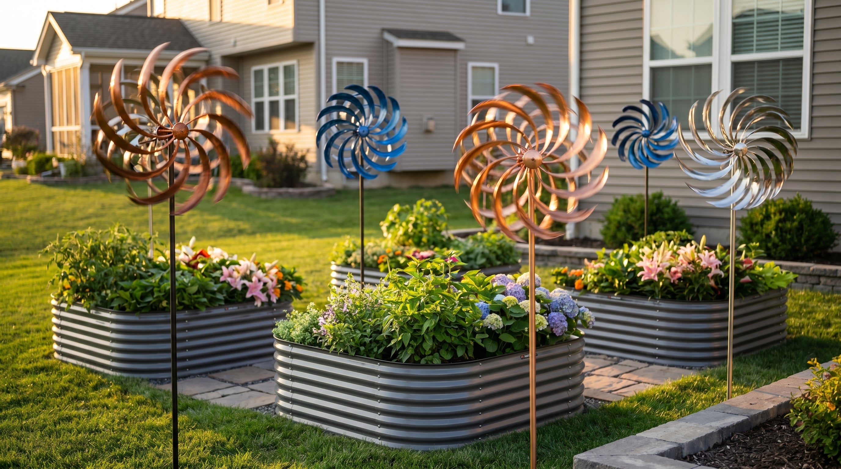 Kinetic Wind Spinners: How to Add Movement and Art to Your Garden Space