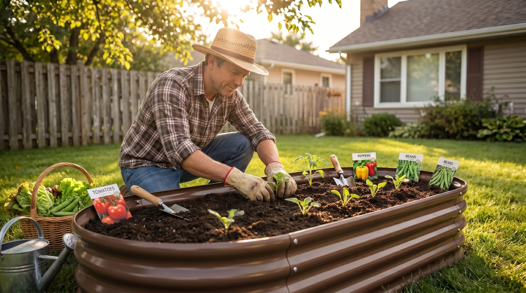 Transitioning Your Raised Bed from Early Summer to Mid-Season Crops