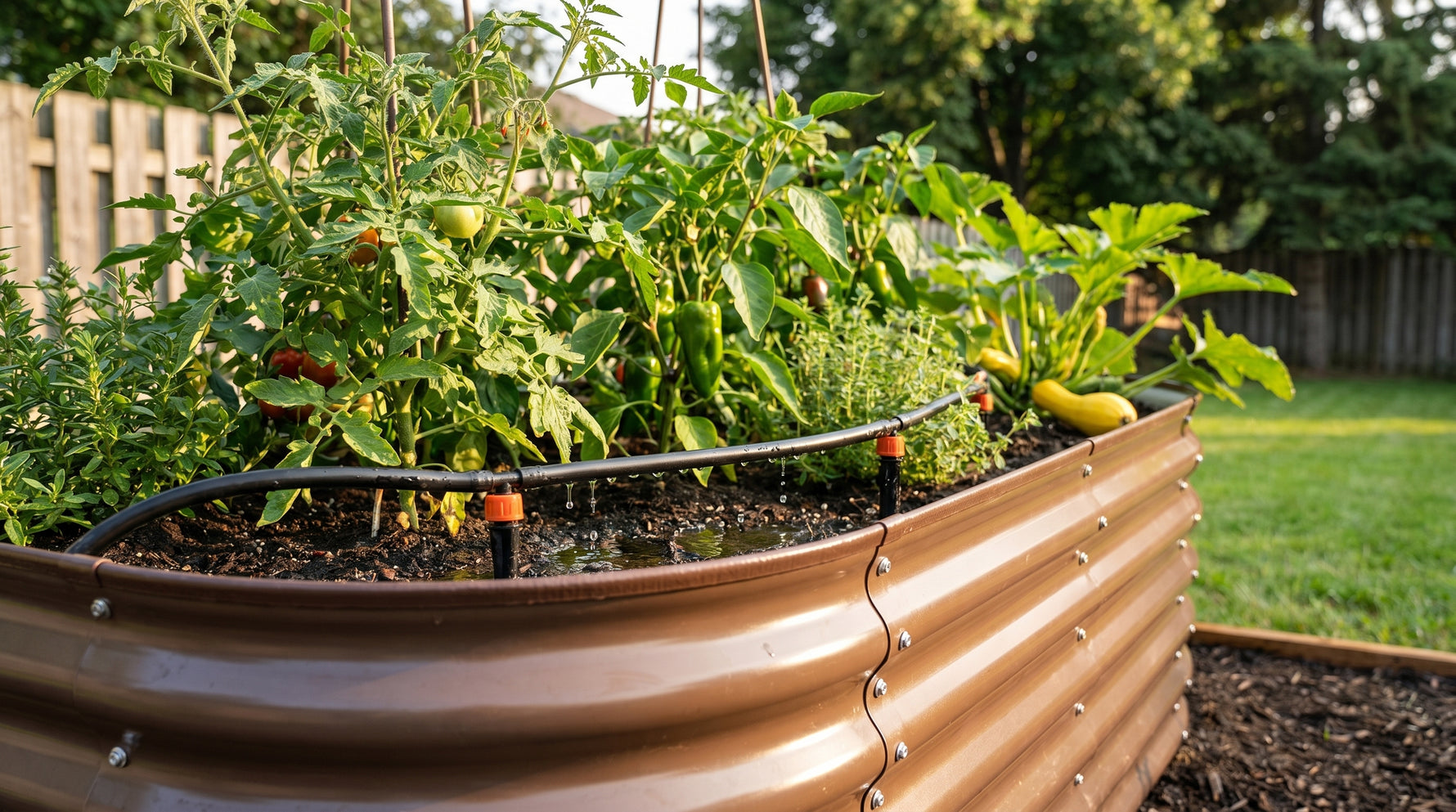 Raised Bed Watering Guide: How to Conserve Water This Summer with Simple Systems