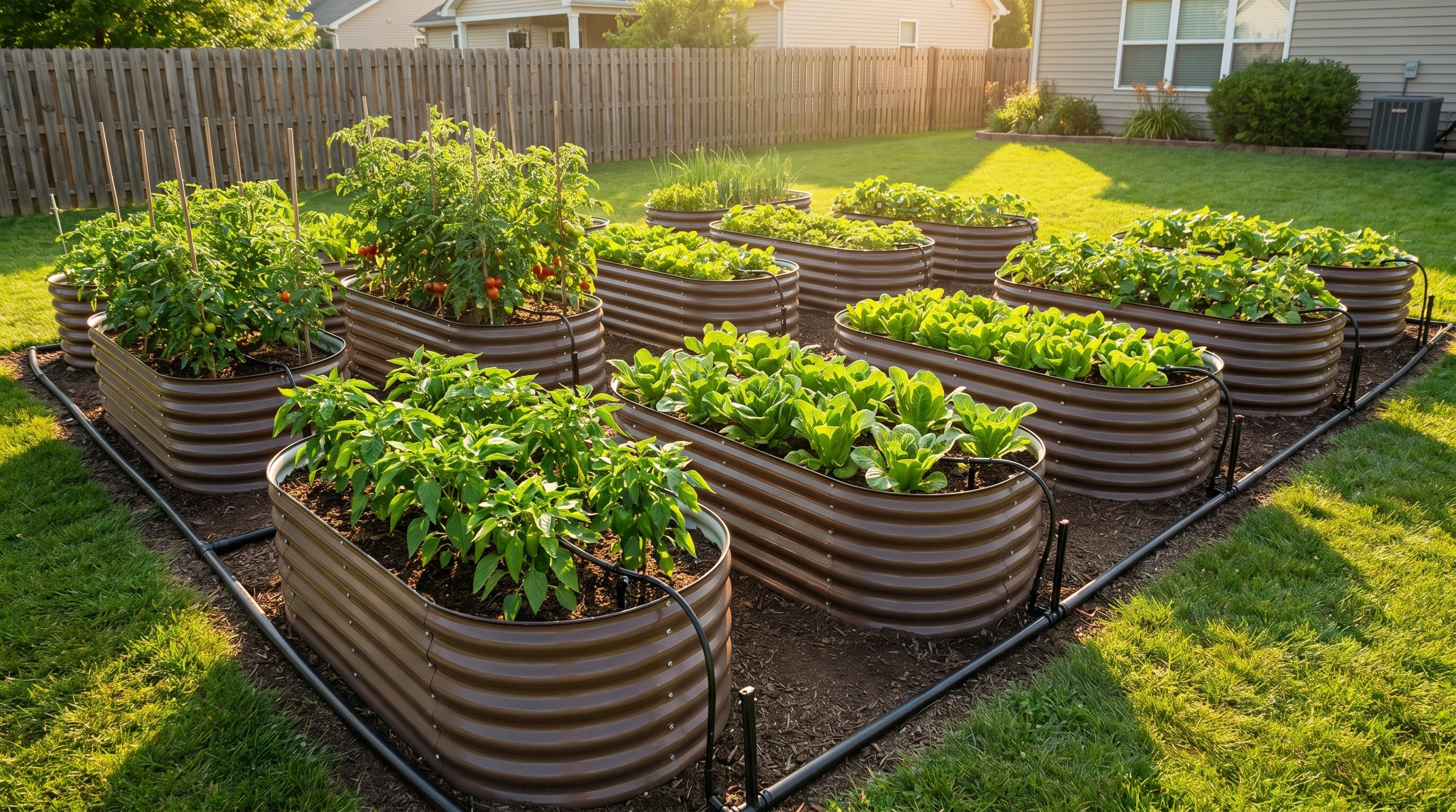 How to Set Up a Drip Irrigation System for Multiple Raised Garden Beds