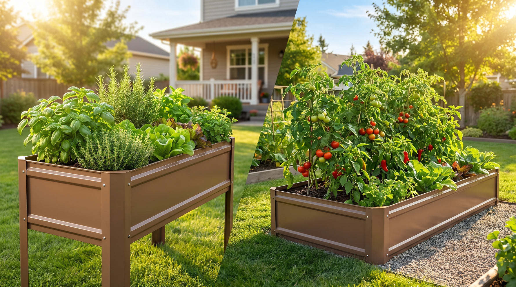 Elevated Garden Beds vs. Ground-Level Raised Beds: Pros, Cons & Best Uses