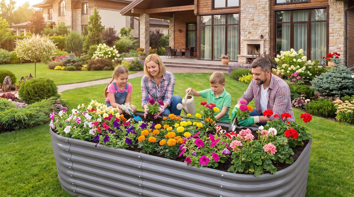 Getting Kids Involved in Raised Bed Gardening This Growing Season