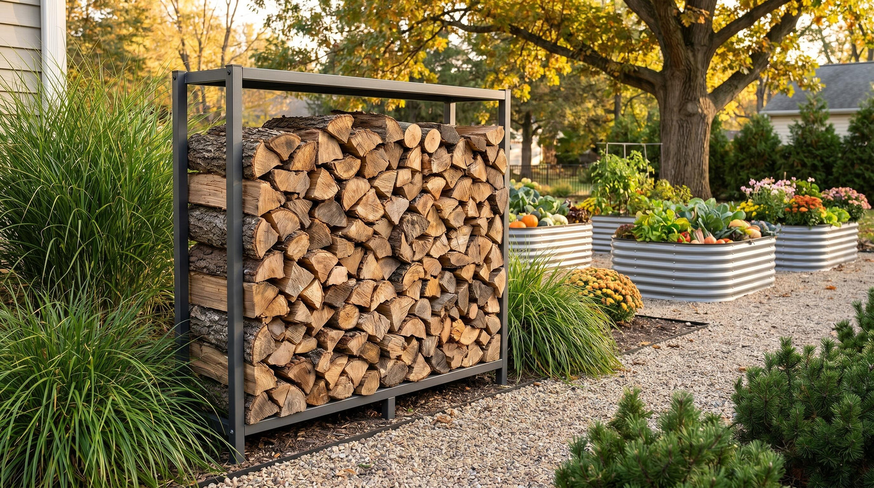 Firewood Log Rack Ideas: Organizing Your Outdoor Space for Next Winter