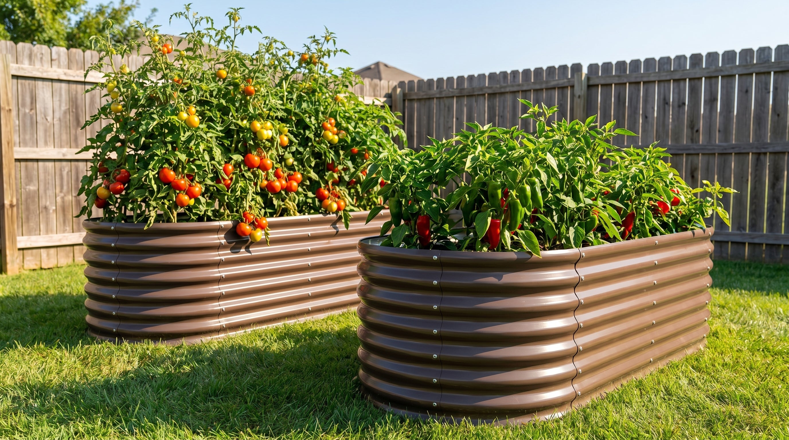 Are Metal Raised Garden Beds Heat-Safe for Summer Vegetables?