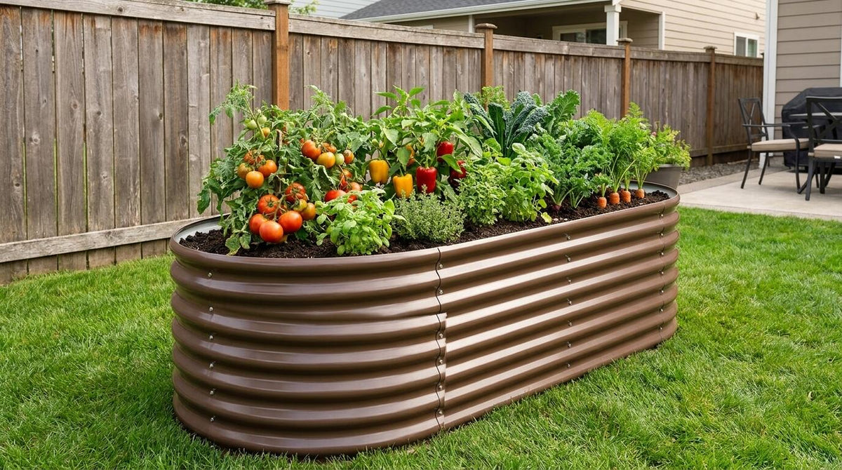 Galvanized Steel vs. Recycled Plastic: Comparing Sustainable Raised Bed Options