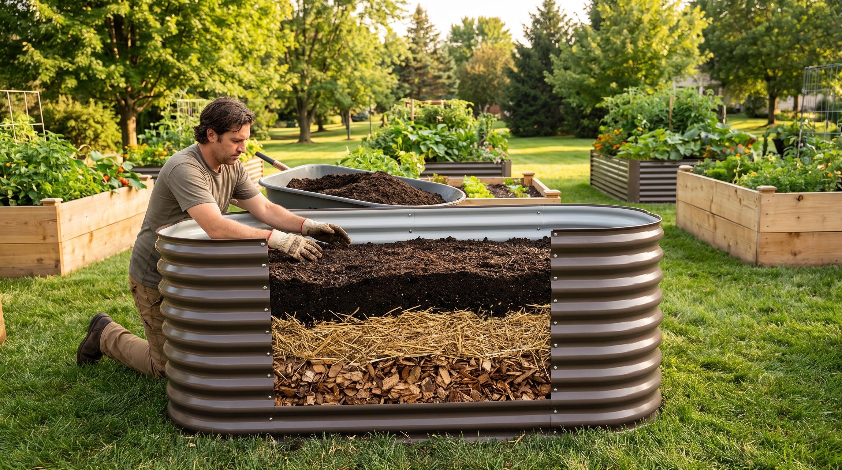 Best Affordable Soil-Filling Strategies for Extra-Tall 30" and 35" Raised Beds