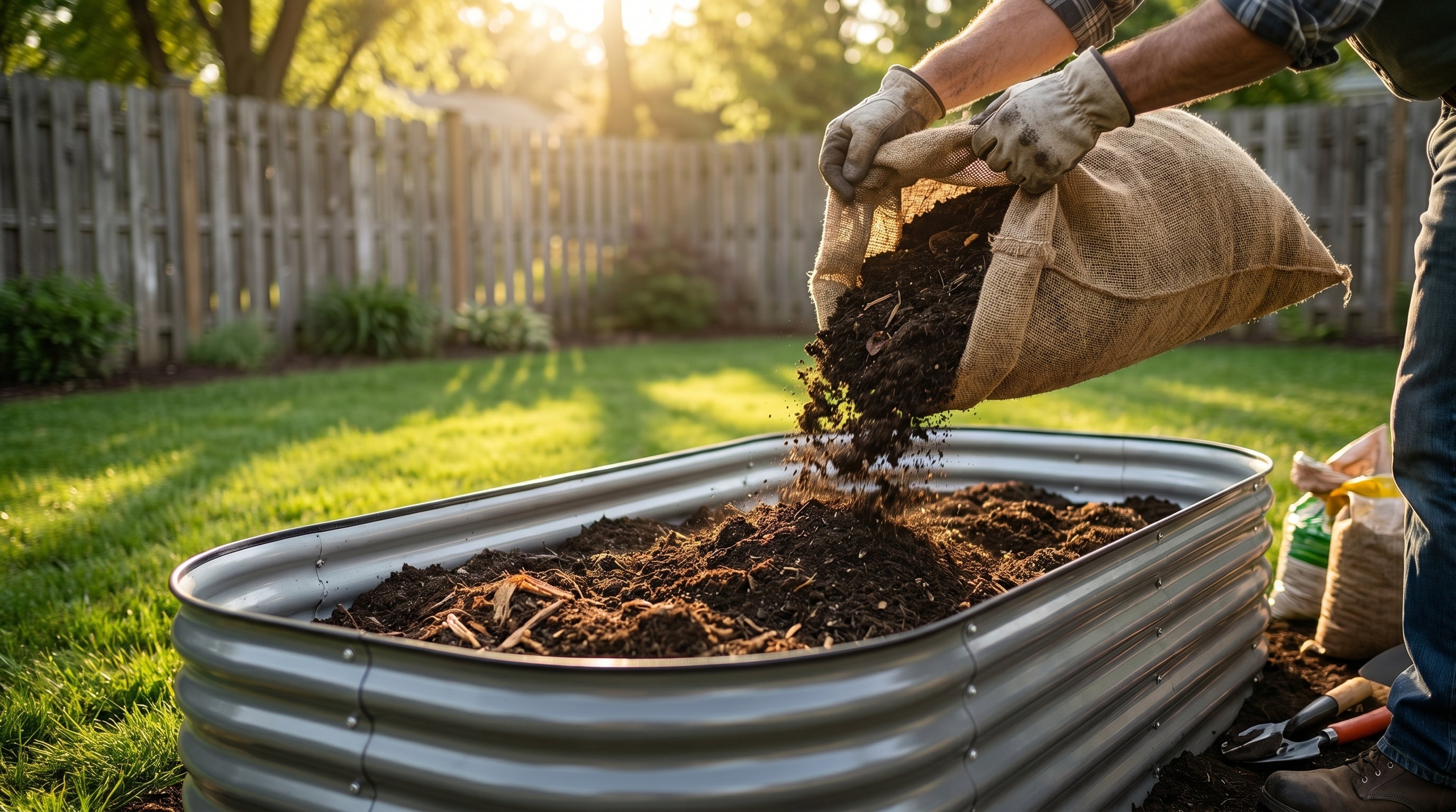 How to Refresh and Rebuild Raised Garden Bed Soil Each Year