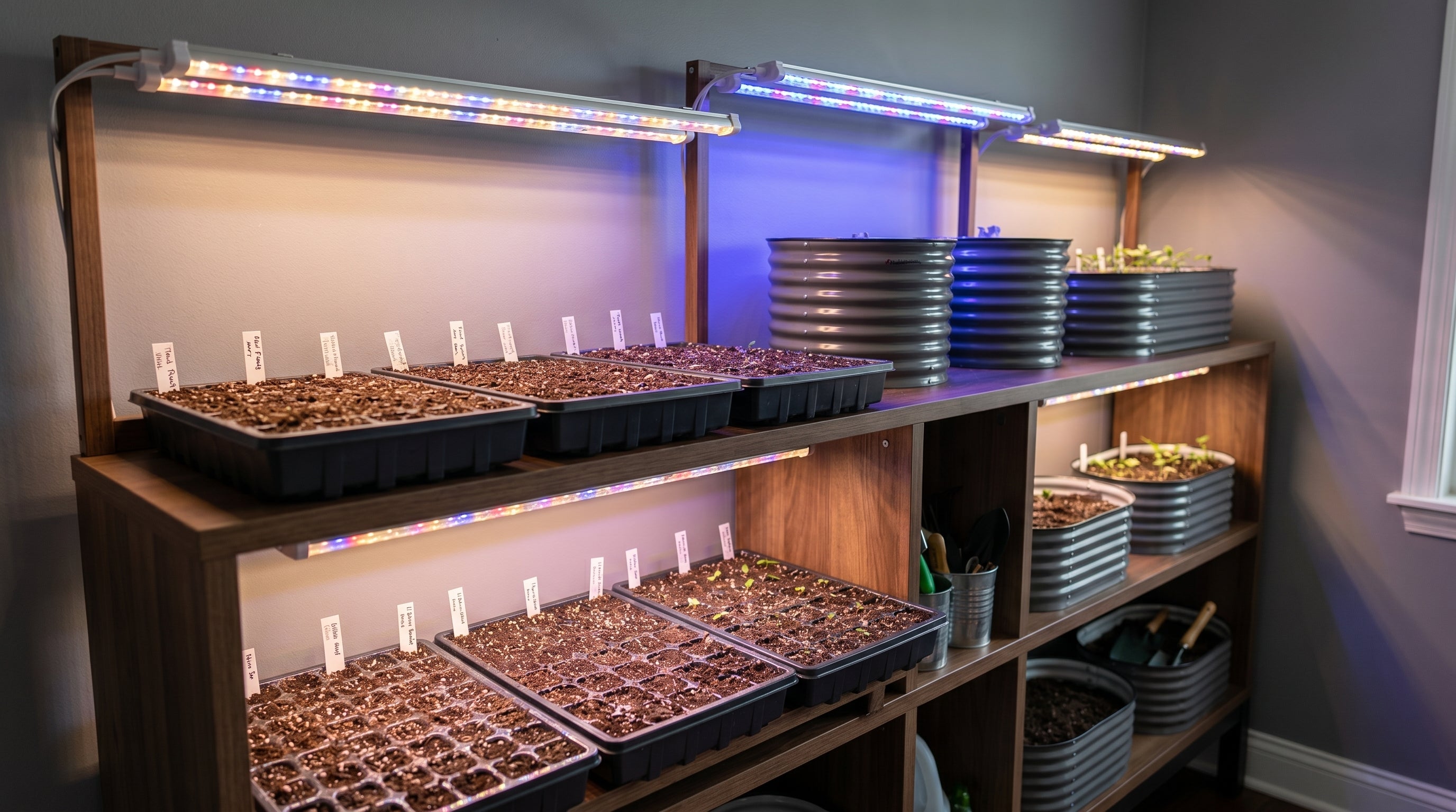 How to Use LED Grow Lights for Starting Seeds Indoors This Summer