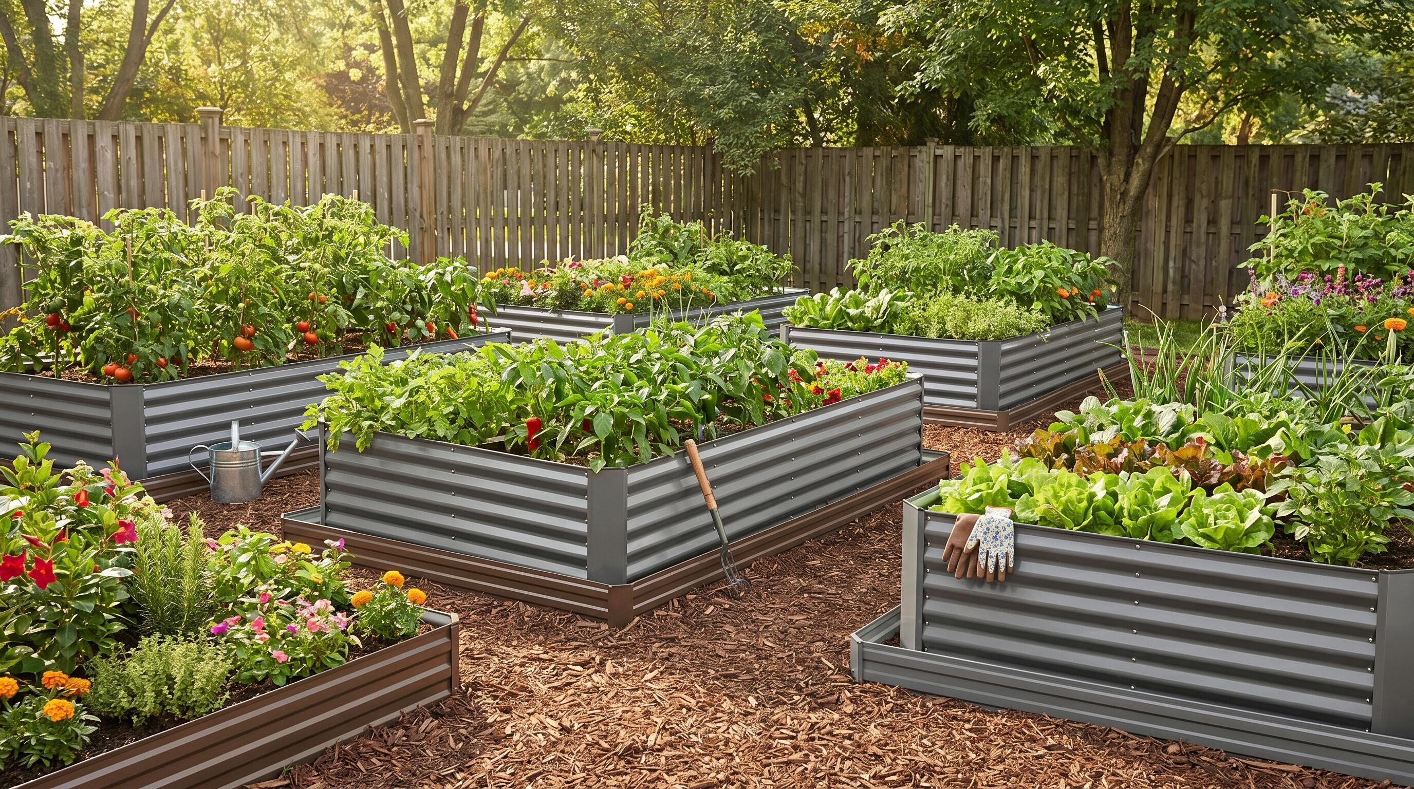 How to Use Garden Edging to Keep Weeds Out of Your Raised Beds
