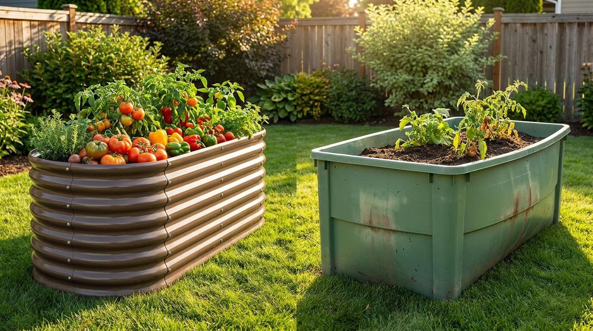 Metal vs. Plastic Raised Beds: Which Material Lasts Longer Outdoors?