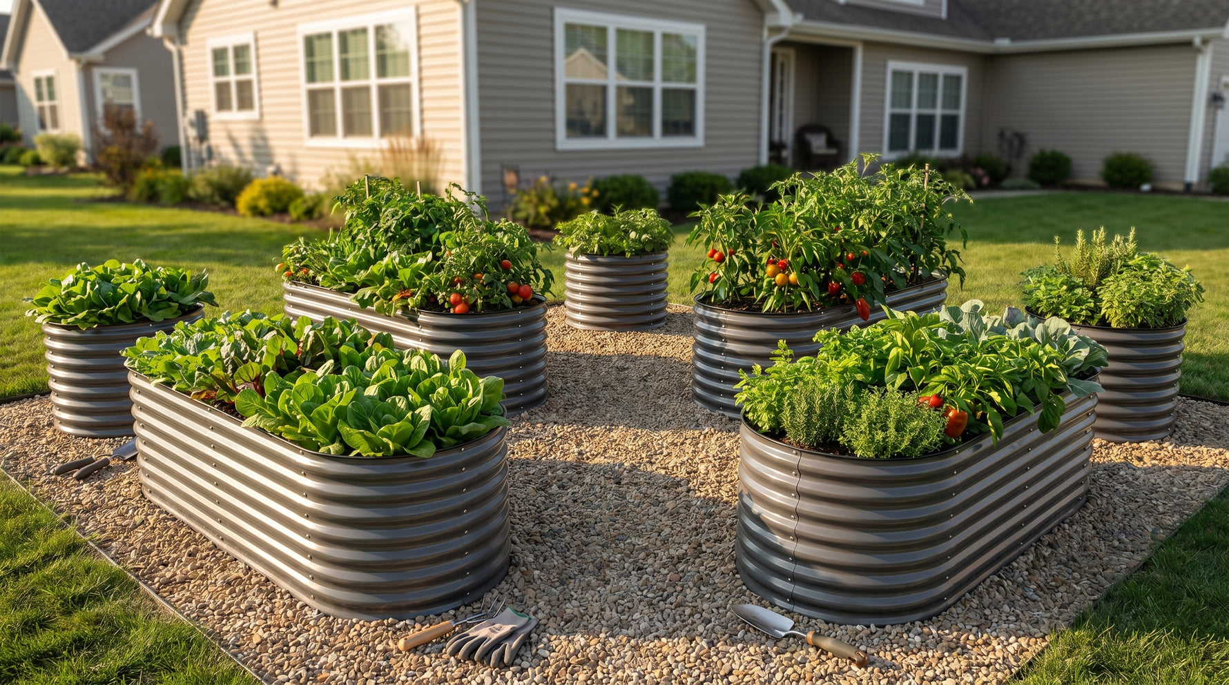 How to Create an Organized Multi-Bed Garden System in Your Backyard