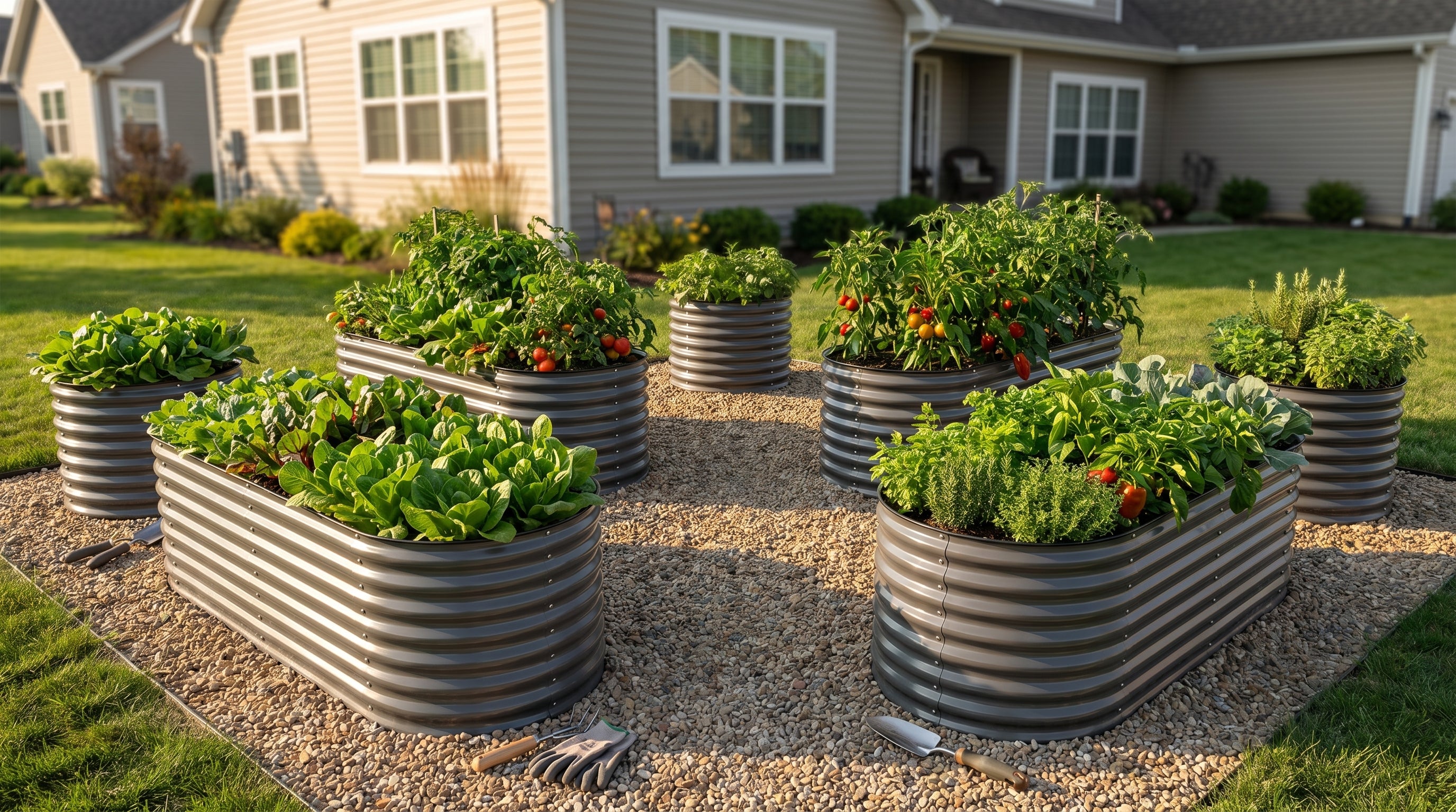 How to Create an Organized Multi-Bed Garden System in Your Backyard