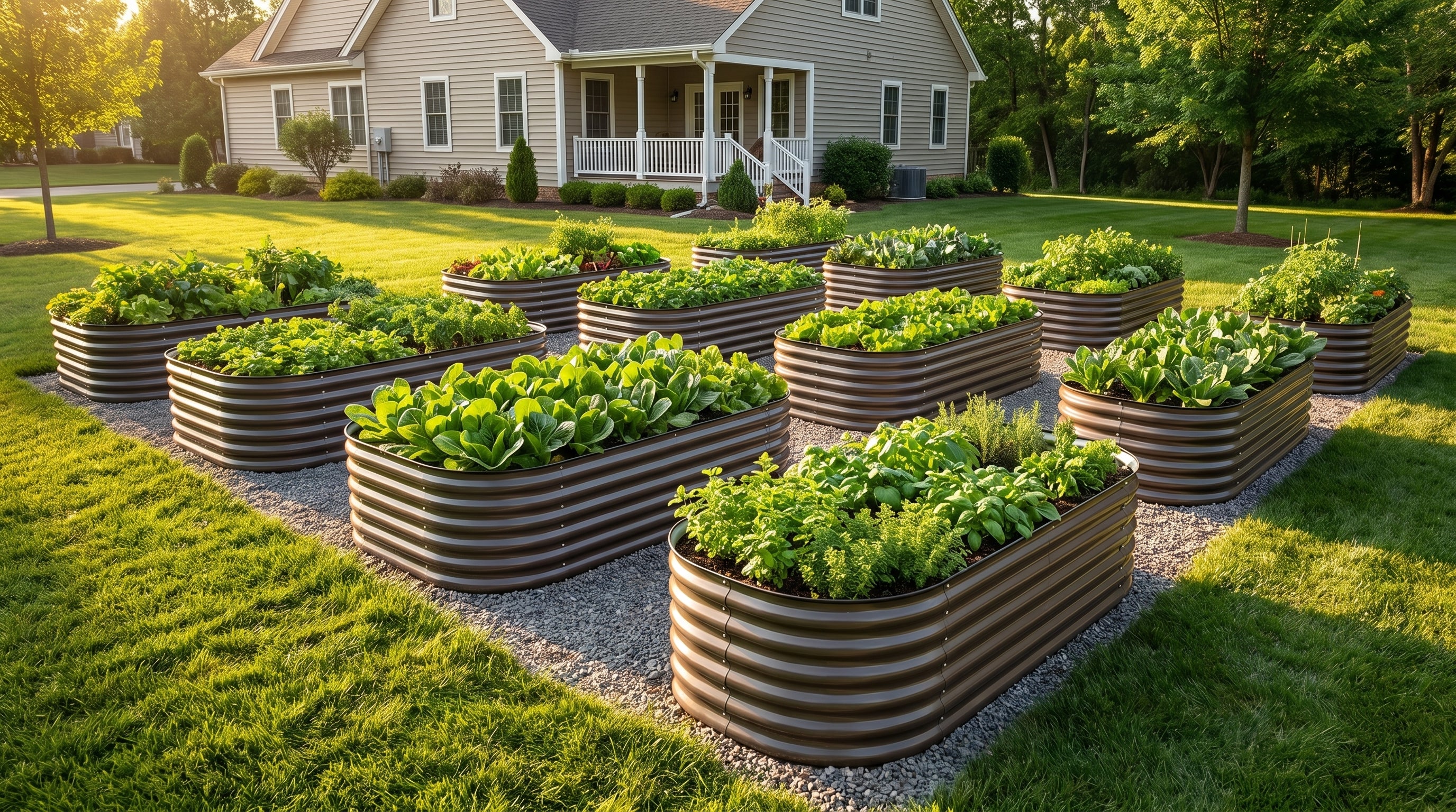 How to Plan a Raised Bed Garden Layout for Your Backyard (Step-by-Step)
