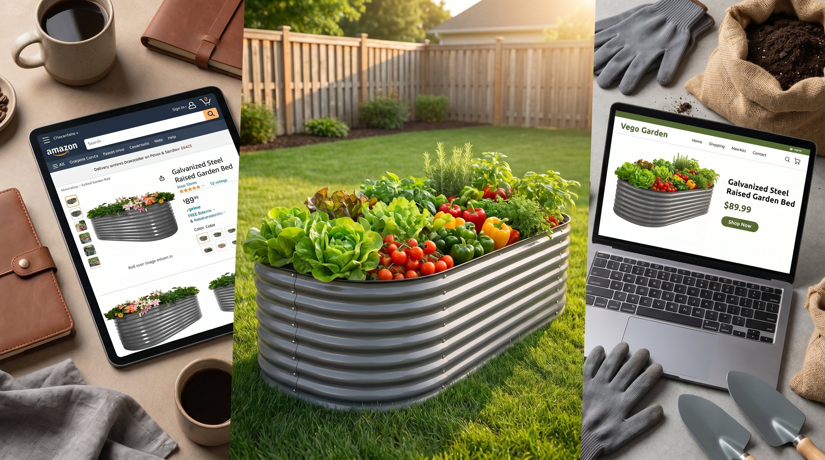 Are Raised Garden Beds Cheaper on Amazon or the Brand's Website?