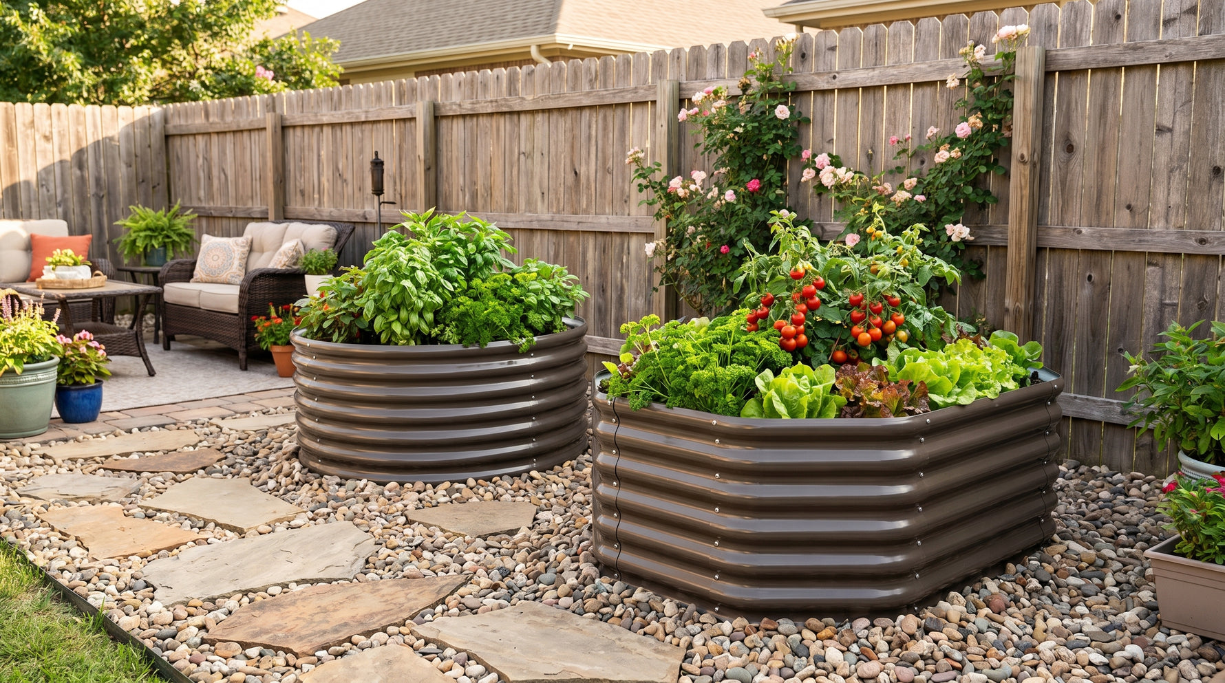Round and Hexagonal Raised Garden Beds: Are They Right for Small Backyards?