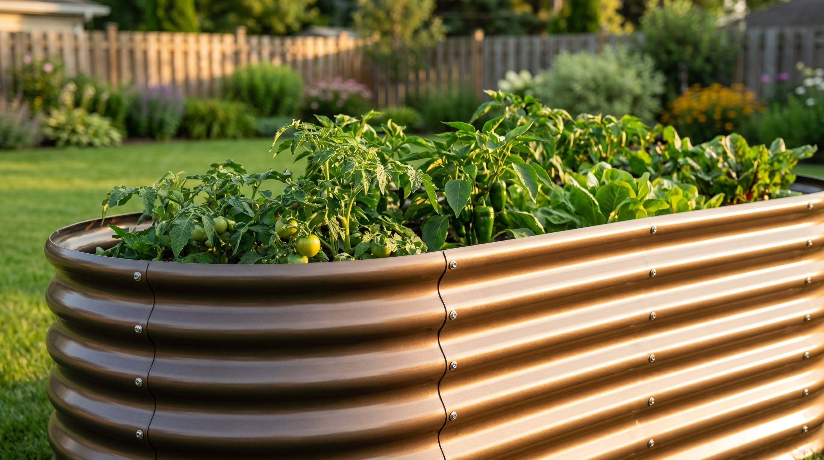 How Rust-Resistant Coatings on Metal Garden Beds Actually Work