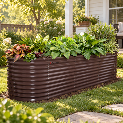 Coffee Raised Garden Beds
