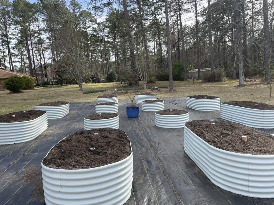24" Extra Tall 8x4 ft Modular Raised Garden Beds (Set of 8) - Anleolife 