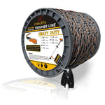 3-Pound ZT3 Pro Heavy Duty Diamond .095-Inch-by-1122-ft Twisted Trimmer Line Spool,3-Component Tri-Extrusion - Anleolife